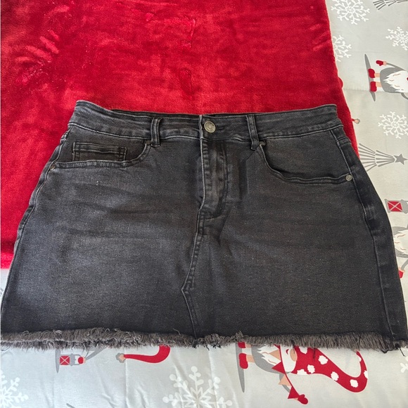 Denim Mini Skirt - Picture 1 of 4